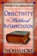 Tapa de Objectivity in Biblical Interpretation