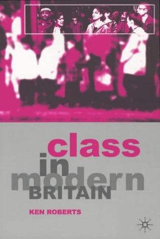 Tapa de Class in Modern Britain