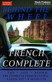 Tapa de French Behind the Wheel Complete 3 Level Course