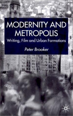Tapa de Modernity and metropolis