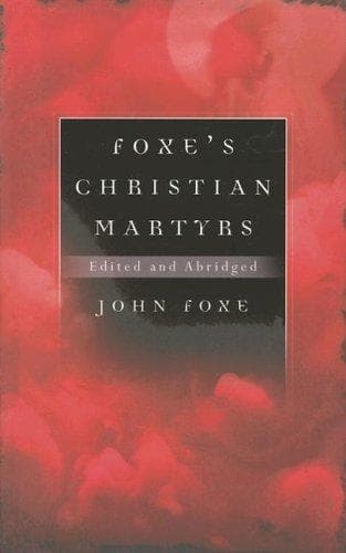 Tapa de FOXE""S CHRISTIAN MARTYRS