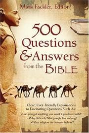 Tapa de 500 QUESTIONS & ANSWERS FROM THE BIBLE