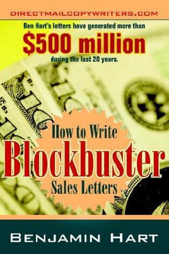 Tapa de How to Write Blockbuster Sales Letters