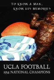 Tapa de UCLA FOOTBALL - 1954 NATIONAL CHAMPIONS