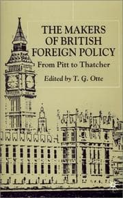 Tapa de The makers of British foreign policy