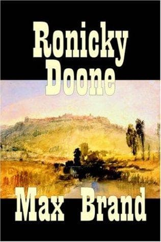 Tapa de Ronicky Doone