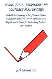 Tapa de Plans, Special Provisions and Contract Plan Reviews - A Guide for Plan Preparation, Writing Special Provisions and Performing Plan Reviews