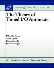 Tapa de The theory of timed I/O automata