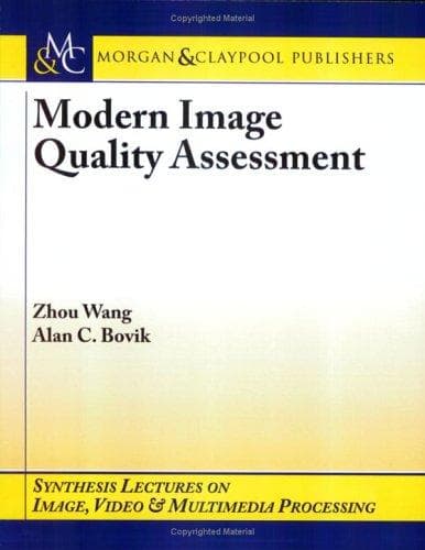 Tapa de Modern image quality assessment