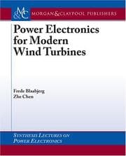 Tapa de Power electronics for modern wind turbines