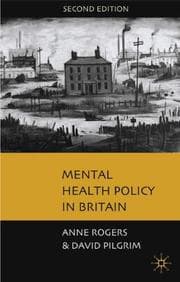Tapa de Mental Health Policy in Britain