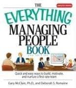 Tapa de The everything managing people book
