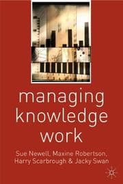 Tapa de Managing knowledge work