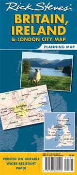 Tapa de Rick Steves' Britain, Ireland and London City Map (Rick Steves)
