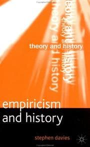 Tapa de Empiricism and history
