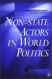 Tapa de Non-state actors in world politics