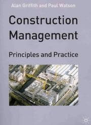Tapa de Construction management