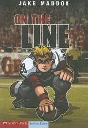 Tapa de On the Line (Jake Maddox Sports Story)