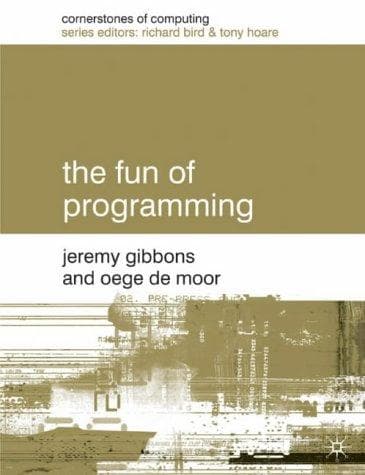 Tapa de The fun of programming