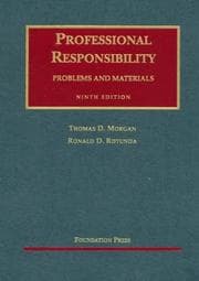 Tapa de Professional responsibility