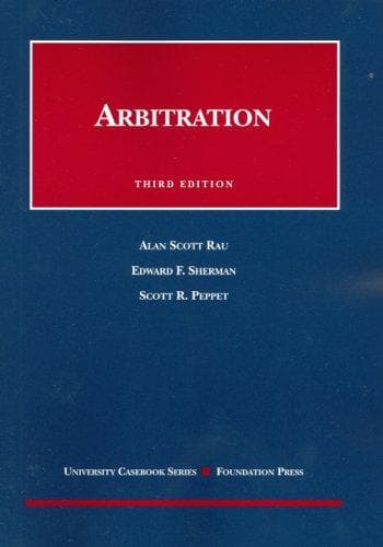 Tapa de Arbitration