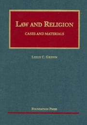 Tapa de Law and Religion, Cases and Materials