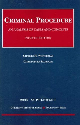 Tapa de Criminal Procedure 2006