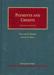 Tapa de Payments and credits