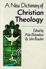 Tapa de New Dictionary of Christian Theology
