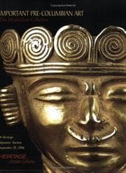 Tapa de Heritage Important Pre-Columbian Art the Hendershott Collection Signature Auction #643