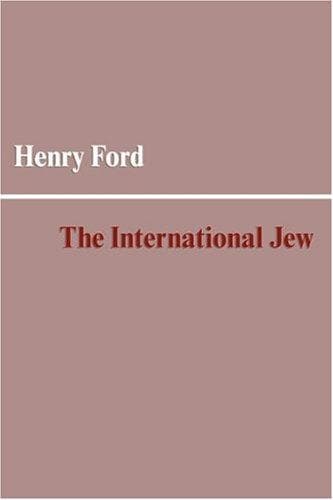 Tapa de The International Jew