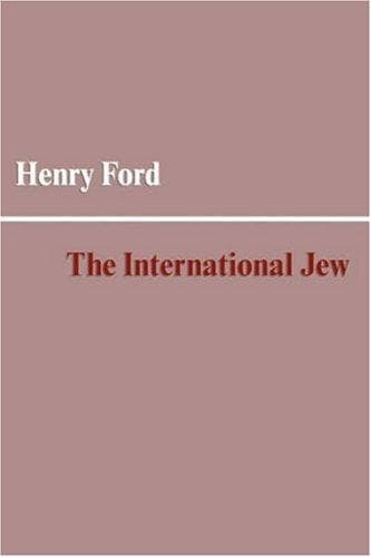 Tapa de The International Jew