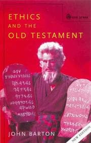 Tapa de Ethics and the Old Testament