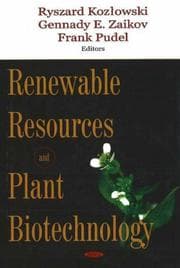 Tapa de Renewable resources and plant biotechnology