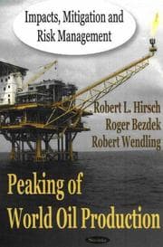 Tapa de Peaking of world oil production