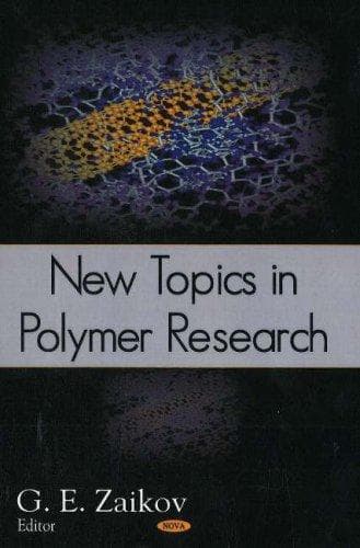 Tapa de New topics in polymer research