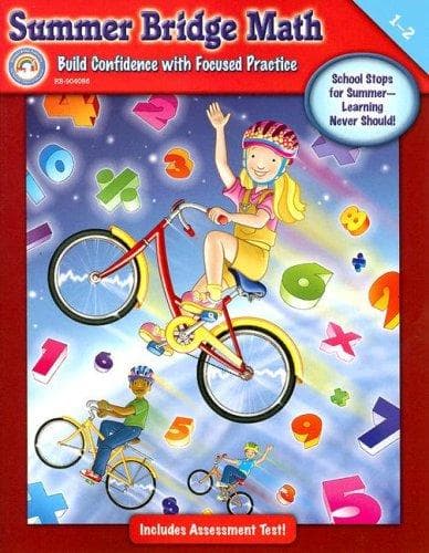 Tapa de Summer Bridge Math Grade 1-2 (Summer Bridge)