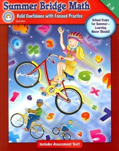 Tapa de Summer Bridge Math Grades 2-3 (Summer Bridge)
