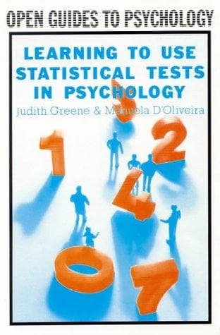 Tapa de Learning to use statistical tests in psychology