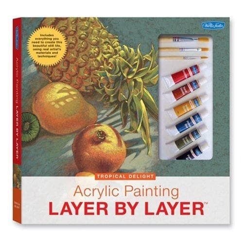 Tapa de Acrylic Painting Layer by Layer