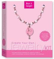 Tapa de Wear It Tonight! Create Your Own Jewelry Kit (Pink): Includes all the materials you need to make a color-coordinated necklace, bracelet, and earings set! (Wear It Tonight)