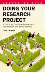 Tapa de Doing your research project
