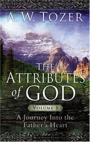 Tapa de The Attributes of God Volume 1 with Study Guide