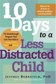 Tapa de 10 days to a less distracted child
