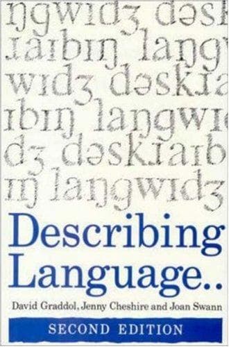 Tapa de Describing language