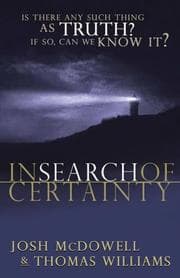Tapa de In Search of Certainty