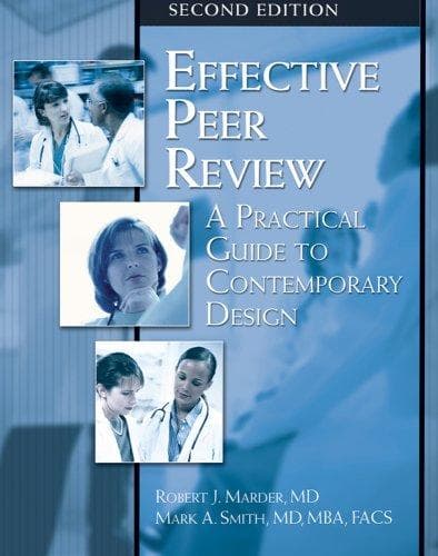 Tapa de Effective peer review
