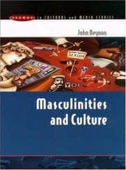 Tapa de Masculinities and Culture (Issues in Cultural and Media Studies)