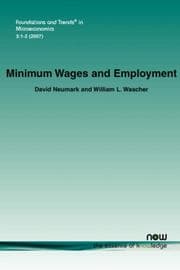 Tapa de Minimum wages and employment