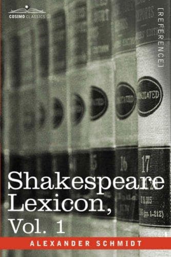 Tapa de Shakespeare Lexicon, Vol. 1